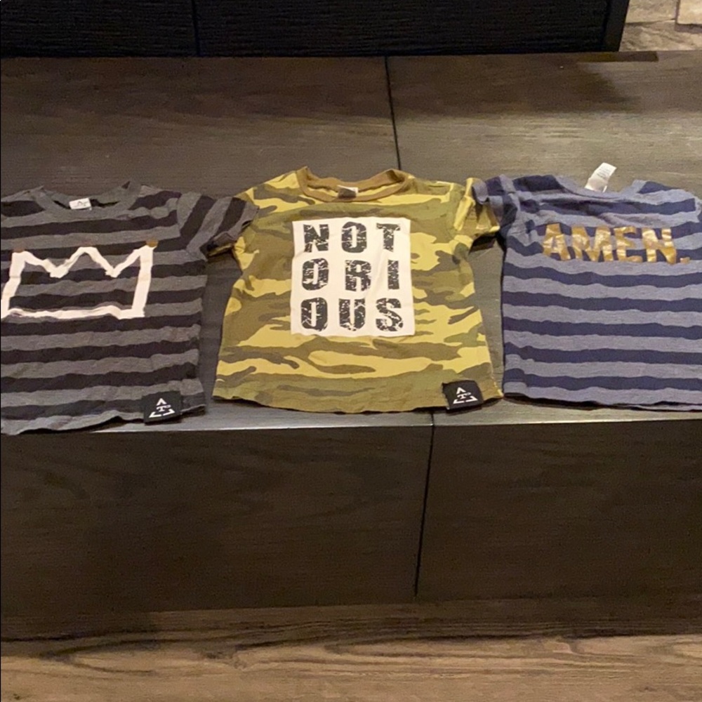 (3) Triology Tees